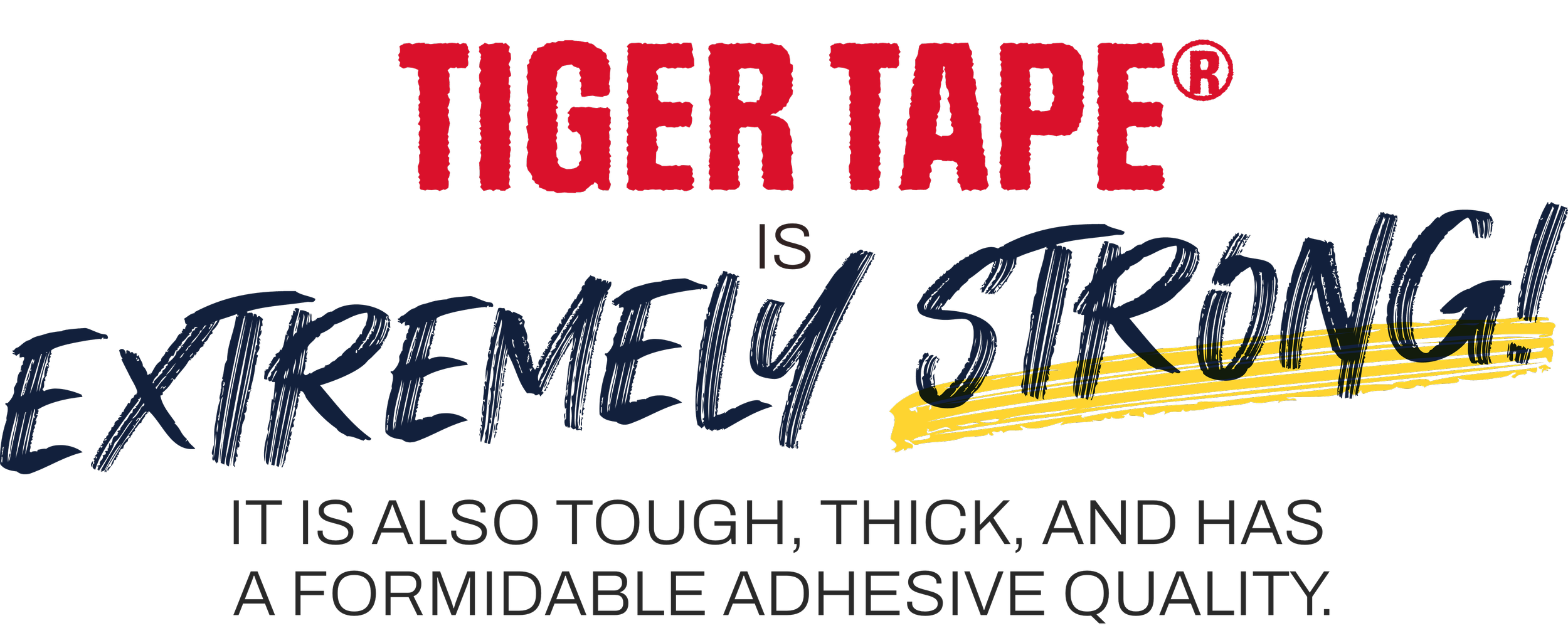 Tiger Tape Formidable Adhesives with Roar!