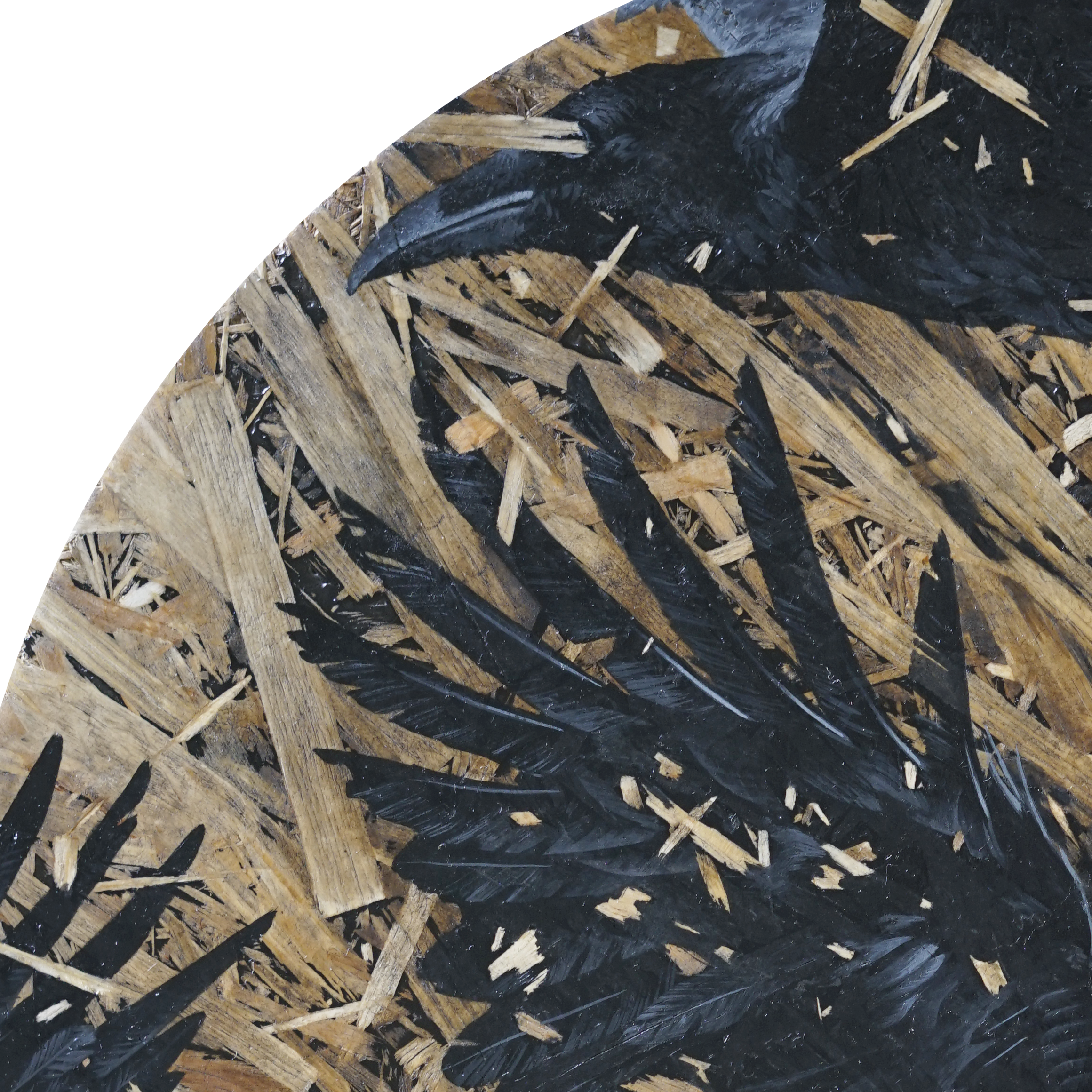 OSB art, OSB artwork, portraits on OSB board, oil painting on OSB, osb art, osb artwork