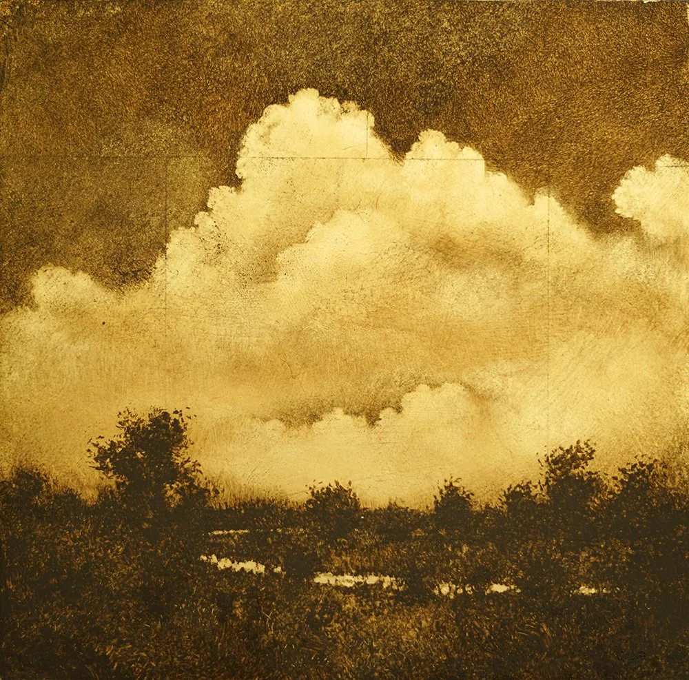 oil painting on gold leaf by andrew mortimer gold leaf artist
