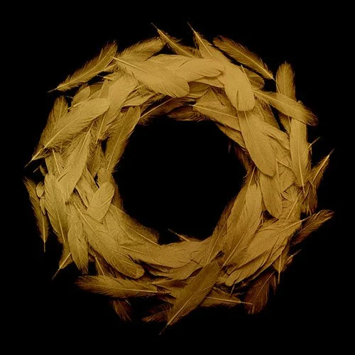 A collection of gold leaf artwork by a contemporary British artist. Andrew Mortimer - Gold Leaf Artist