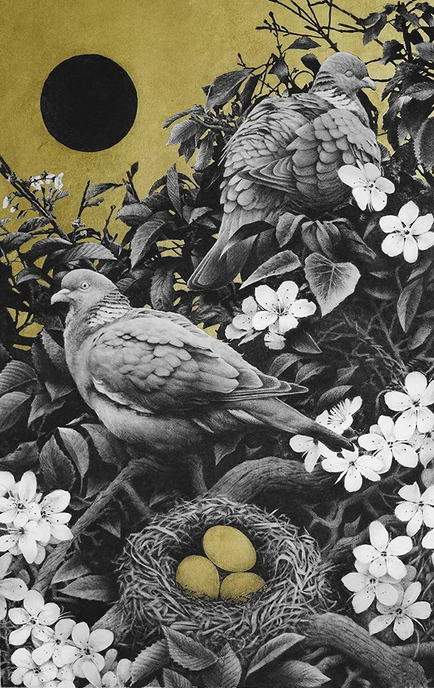 Dies lunae - gilded print