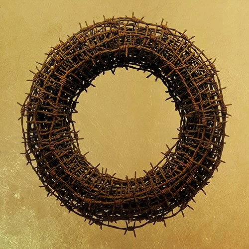 A collection of gold leaf artwork by a contemporary British artist. Andrew Mortimer - Gold Leaf Artist