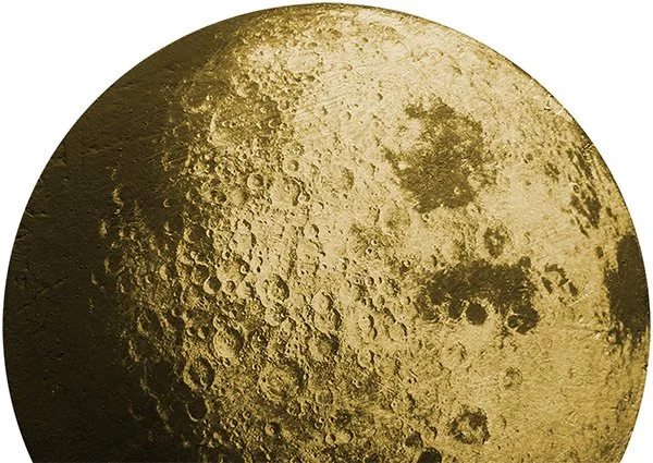 Contemporary gold leaf artwork for sale | Andrew Mortimer, gold leaf artist