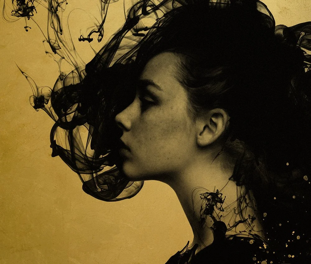 gold leaf artwork by Andrew Mortimer - gold leaf Artist