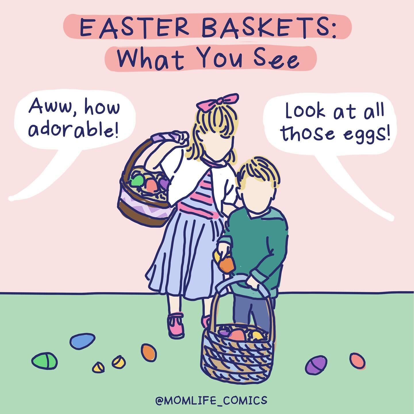 Why does every holiday = tons of candy for the kids + tons of extra to-dos for the moms? 🫠😵&zwj;💫

And yes, I know: &ldquo;NOT IN ALL FAMILIES! SOME DADS ARE SUPER INVOLVED IN THE HOLIDAYS! SOME DADS DO *EVERYTHING* FOR EASTER WHILE MOM WATCHES TV