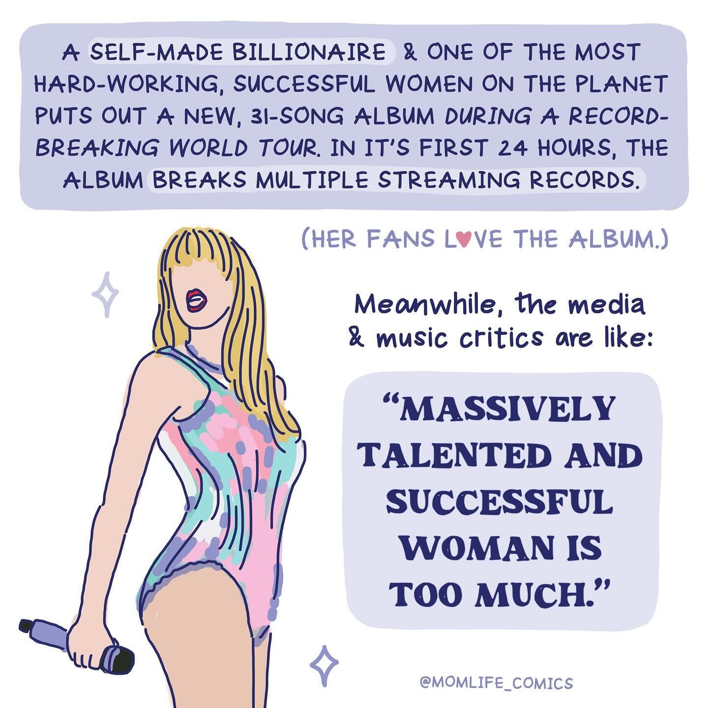 This one is dedicated to all of the amazing women fighting the good fight in the comments section of @nytimes recent article/post about my girl @taylorswift, who has broken the following records in the past year or so: 

-First-ever concert tour to g