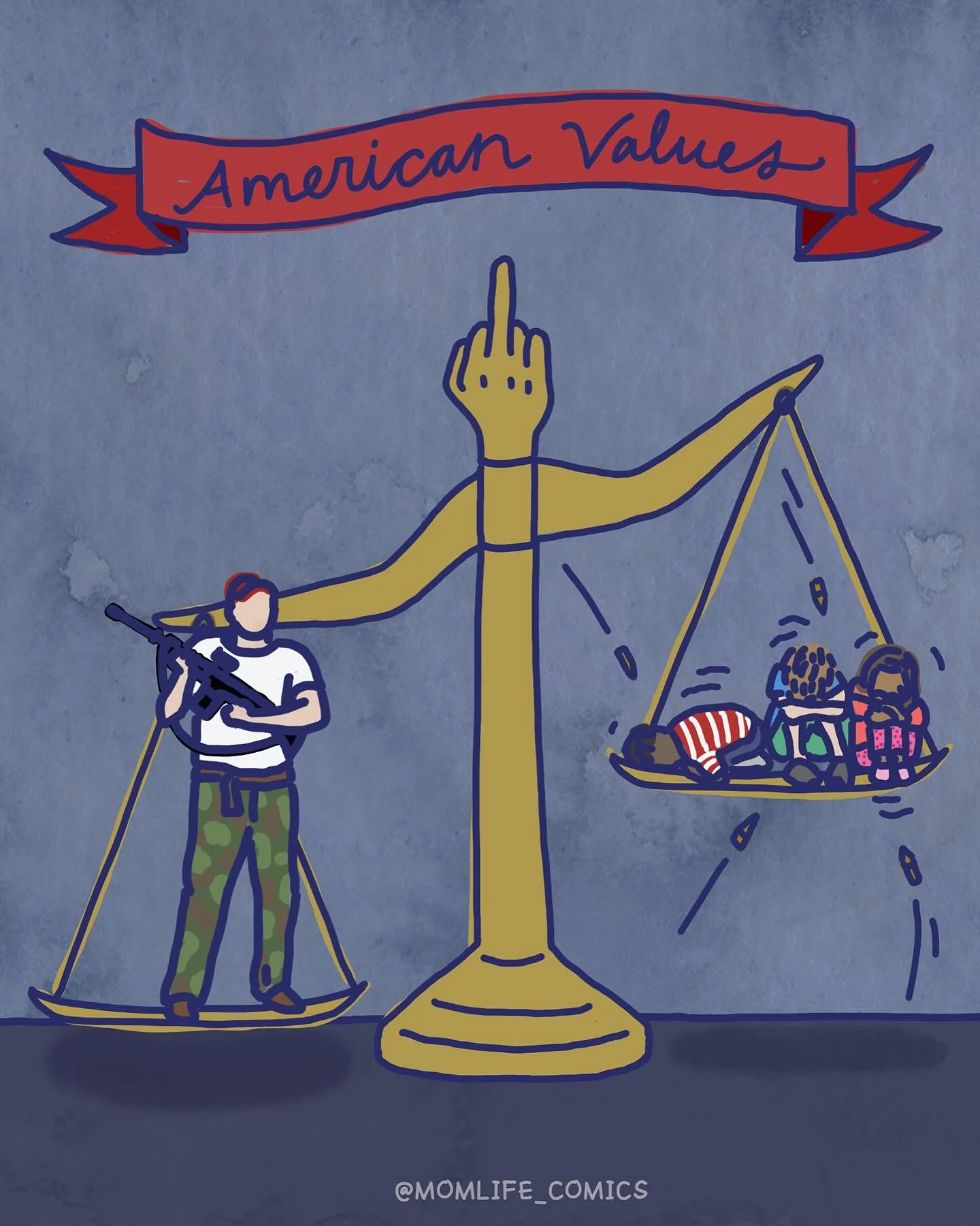 Firearms are the #1 leading cause of death for American children & teens. It’s not mental health issues or violence caused by undocumented immigrants (π) or negligent parents, IT’S THE GUNS. 
Less guns in a community = les