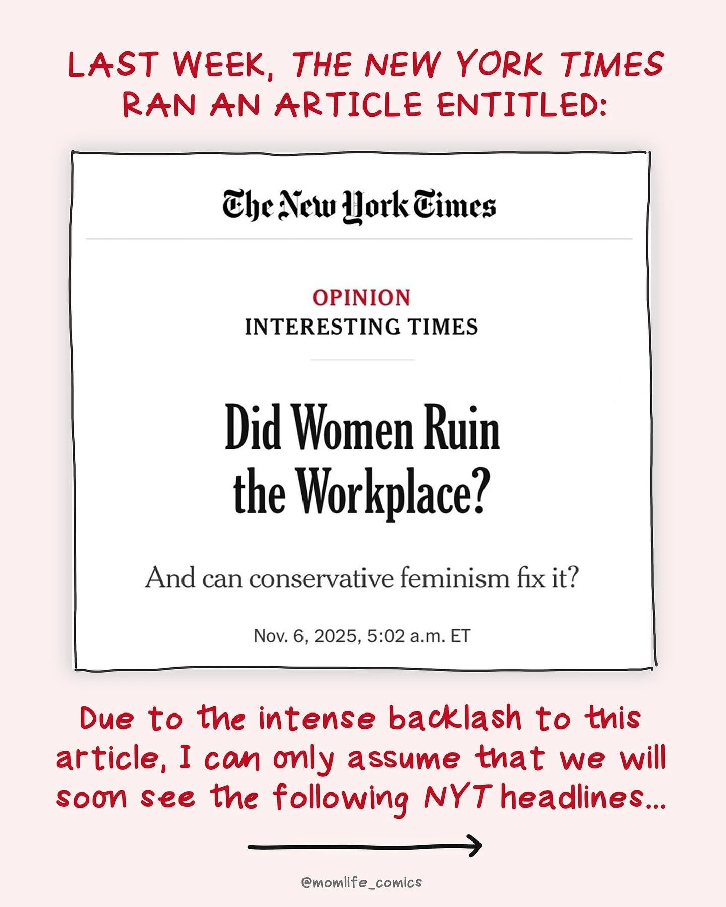 The craziest part is that @nytimes has changed the article title THREE TIMES since last week and it&rsquo;s still completely insulting (this one is the original title)!!!

See you on the island in a week or so? 😉 🏝️