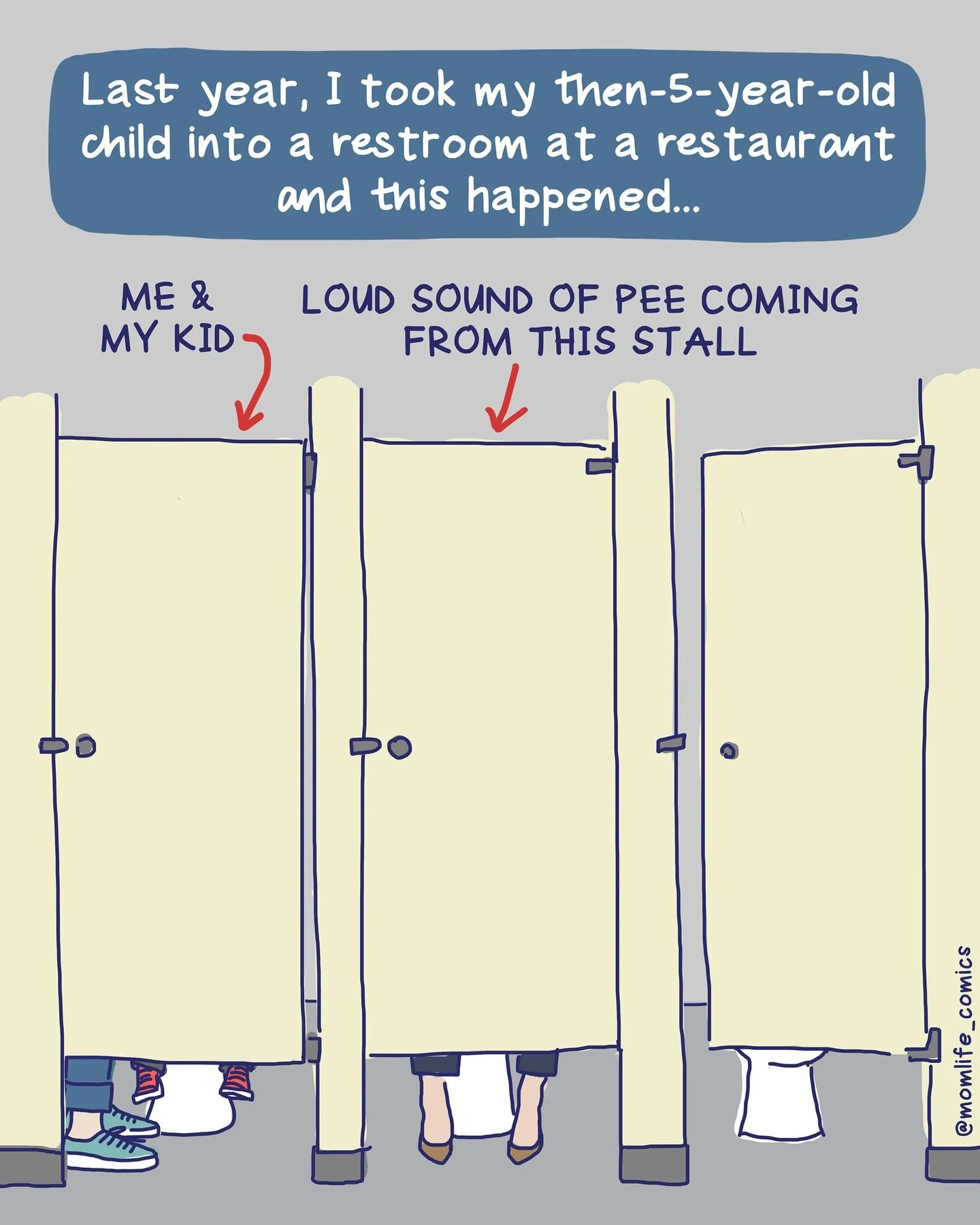 I cannot handle all of the truly unhinged things that children say aloud in public restrooms! I love how they&rsquo;re totally oblivious to the fact that other people can hear them&hellip;🫣🤣😬

I received so many more &ldquo;great&rdquo; (lol) stor