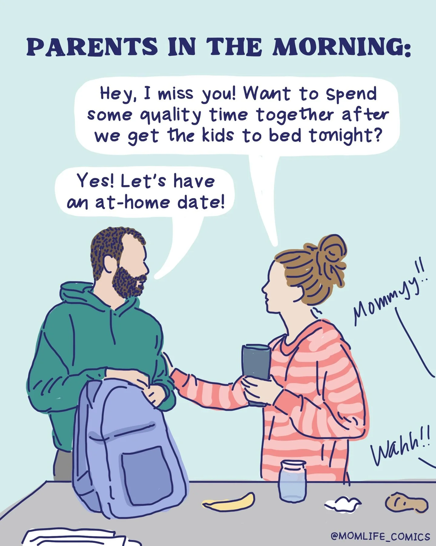 It&rsquo;s been over a year since I&rsquo;ve posted this one + it&rsquo;s one of my favorites bc it happens around here often and we never learn 🤣

See also: &ldquo;Lets talk about *that important thing* after bedtime tonight&rdquo; or &ldquo;let&rs