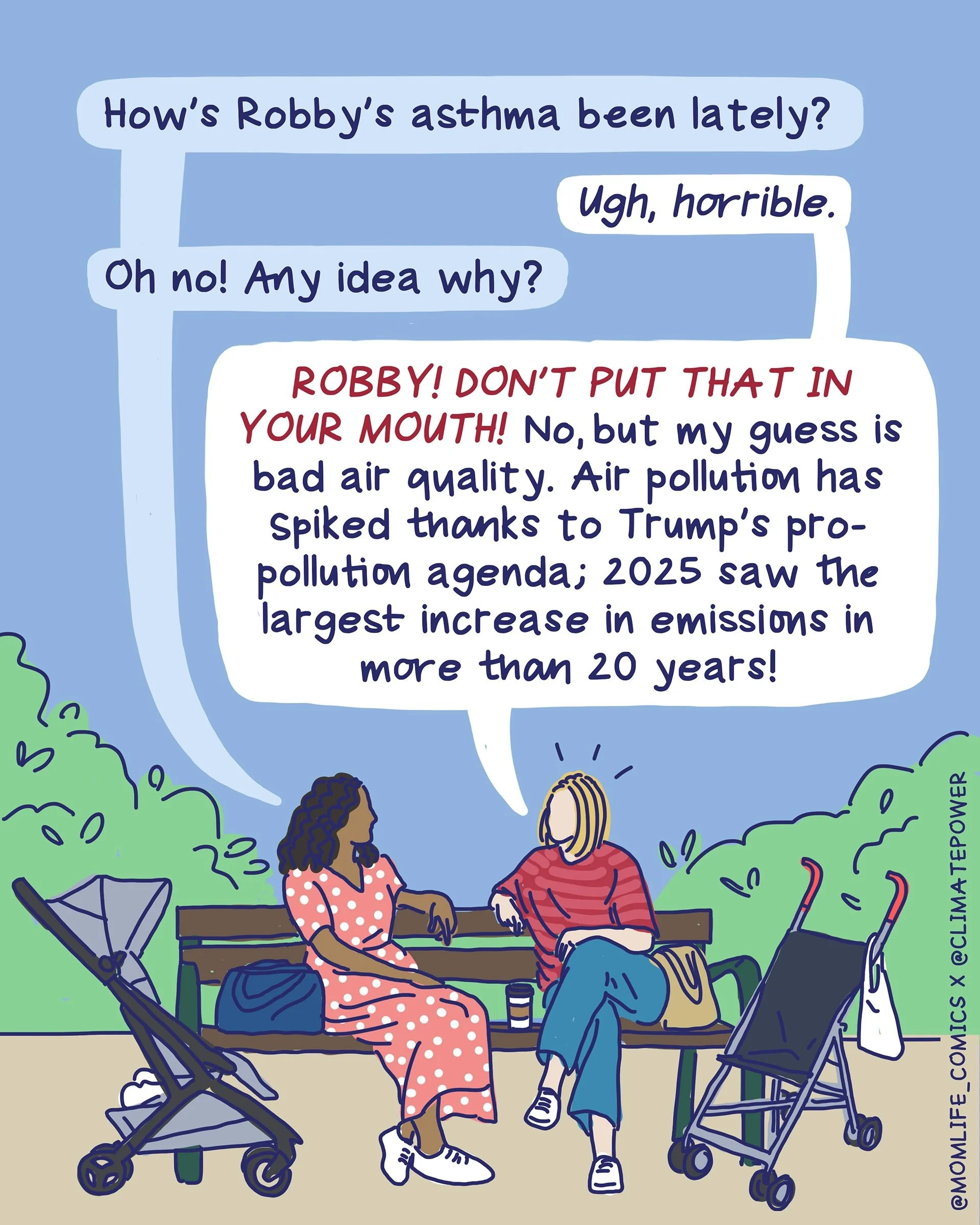 Right now, Trump&rsquo;s EPA is pushing forward one of the most pro-pollution actions in modern U.S. history&mdash;an action which would weaken protections that keep our air + water clean and therefore, would affect our families&rsquo; health.

Trump