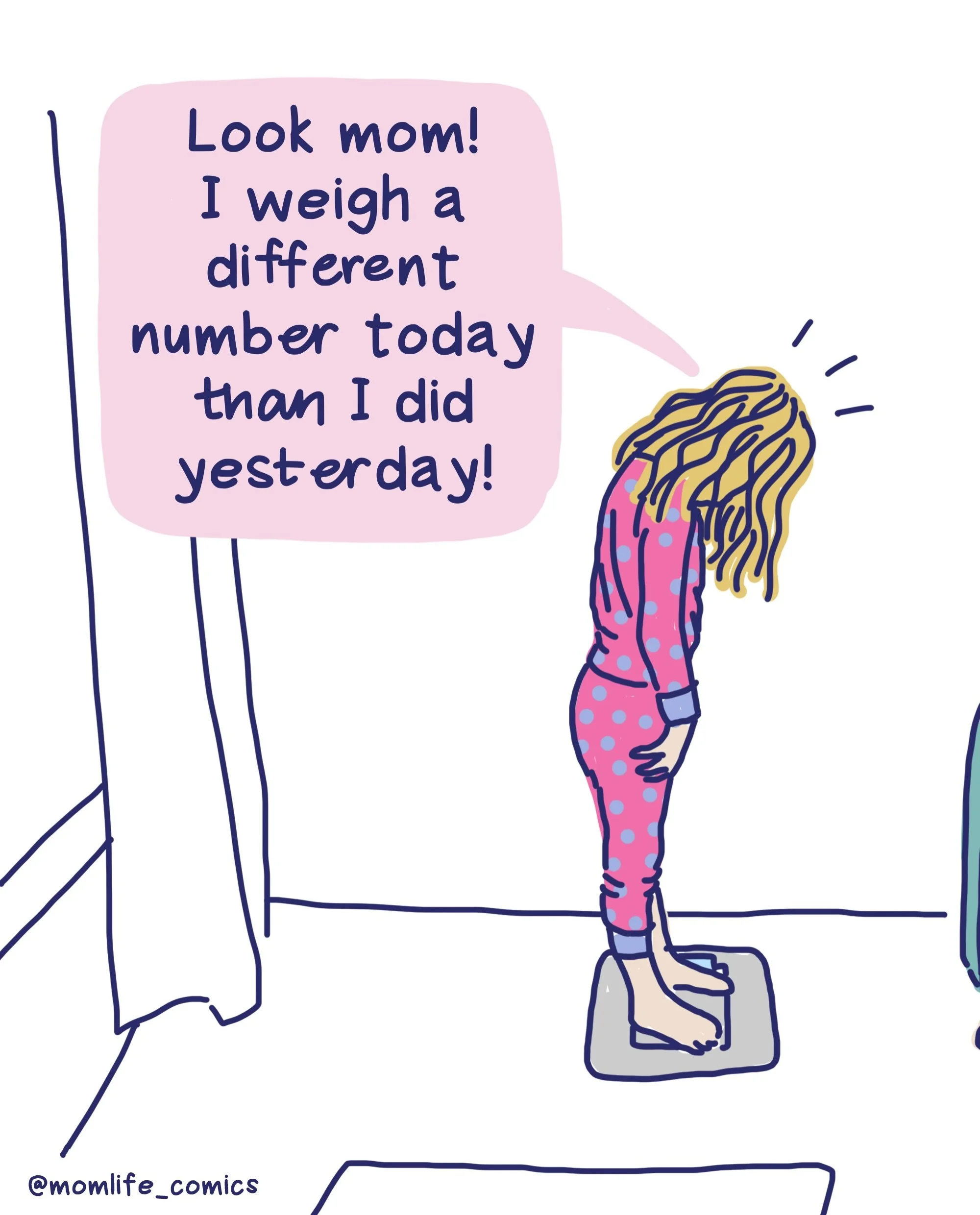 I often get asked about where I find inspiration for my comics and my answer is always the same: when you&rsquo;re a mom, your inspiration is the life you&rsquo;re living all day, every day&hellip;

Even though the moment in this comic happened 3 yrs