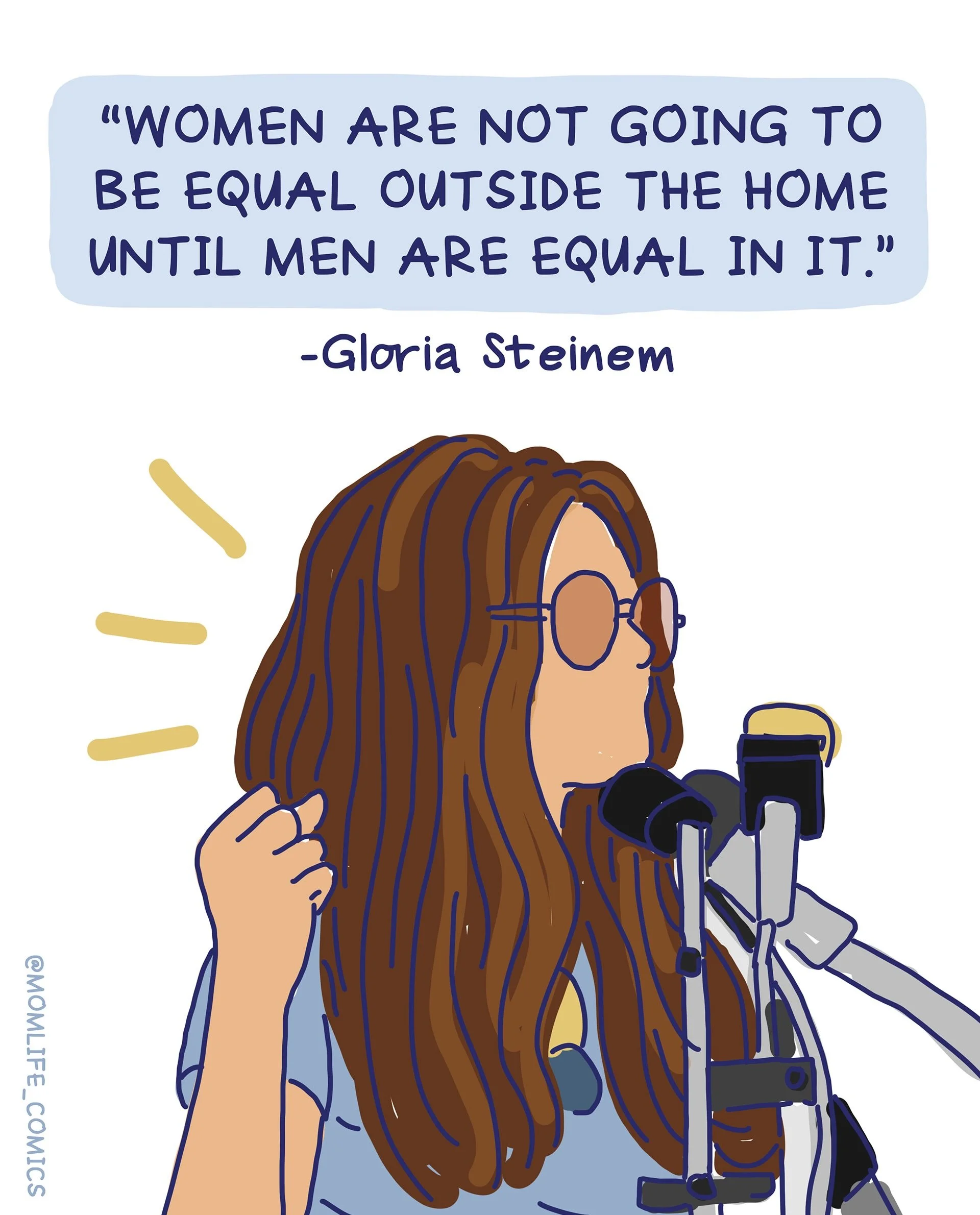 Some of my first brushes with feminism came from flipping through the pages of my stepmom&rsquo;s &ldquo;Ms.&rdquo; magazine, which would show up in our mailbox every month. 

And Gloria Steinem&rsquo;s name was the first name I associated with femin