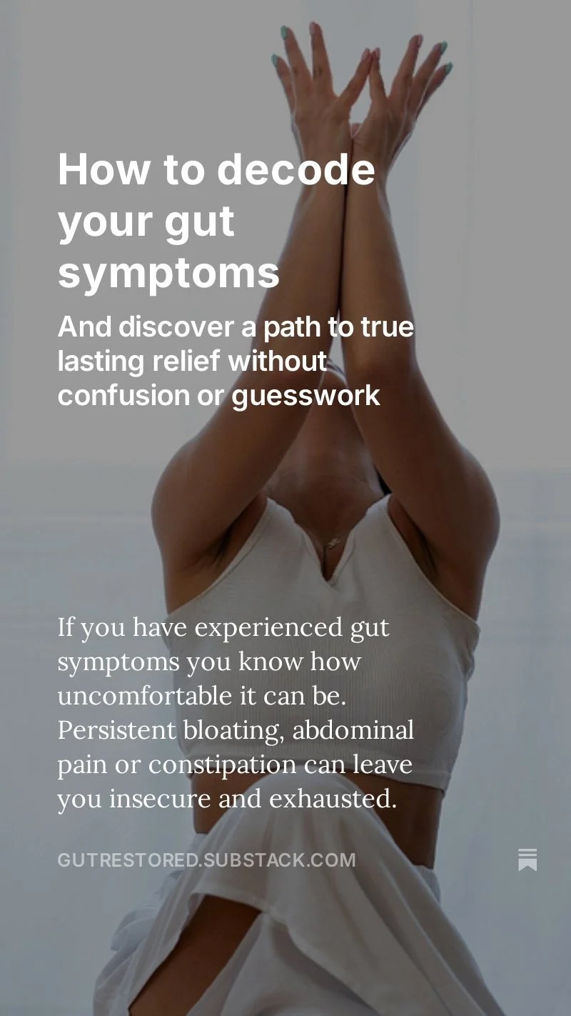 What do my gut symptoms actually mean?