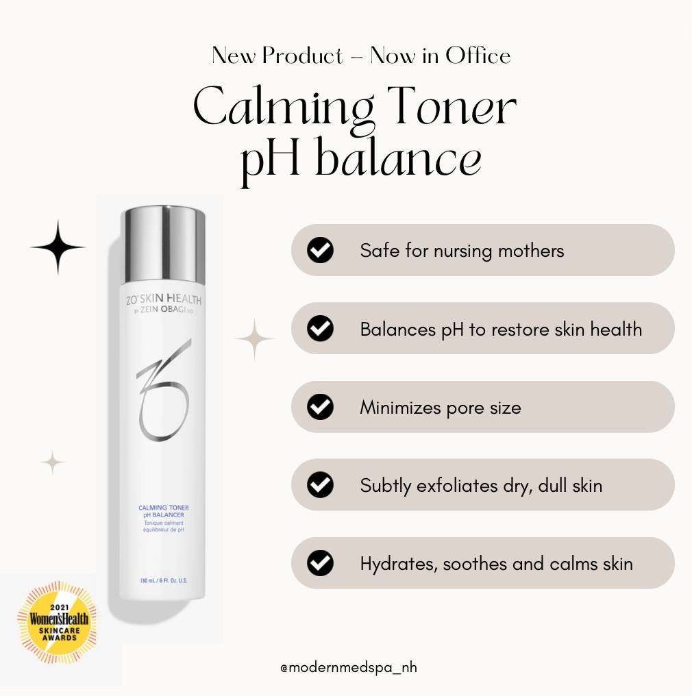 More information about our newest product to the office- ZO Calming Toner✨