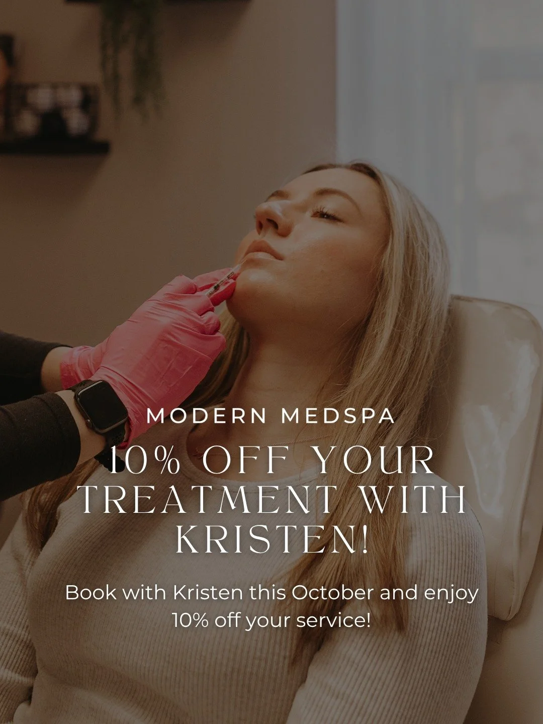 Don’t forget! Kristen’s 10% off services special ends soon! Book your appointment today using the link in bio to grab your spot before it's too late 🥰