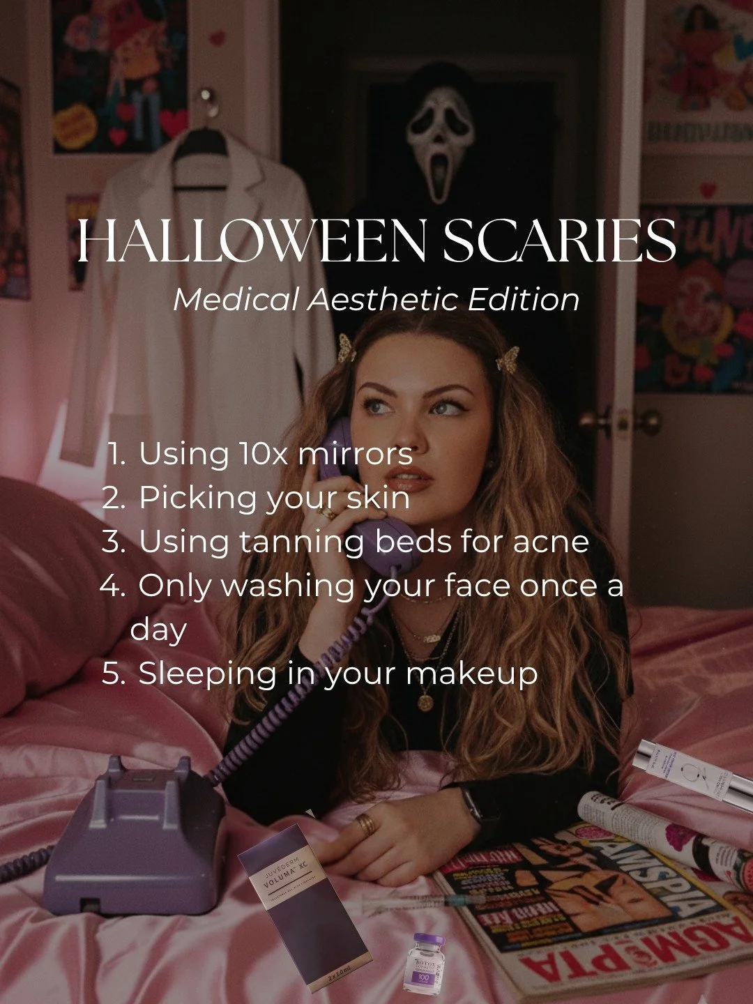 Happy Halloween! Don&rsquo;t let neglecting your skincare routine come back to haunt you👻