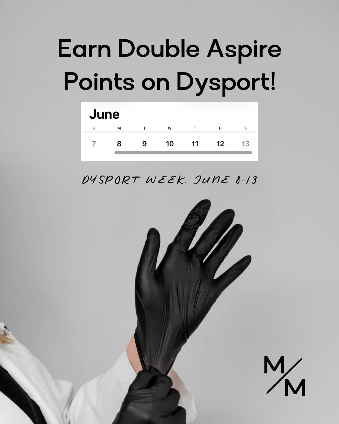 Dysport Week is coming ✨ From June 8&ndash;13, earn double Aspire points on qualifying Dysport treatments!

The best part? Your points add up fast and can be redeemed for exclusive savings! Book your appointment now, earn more rewards, and save on fu