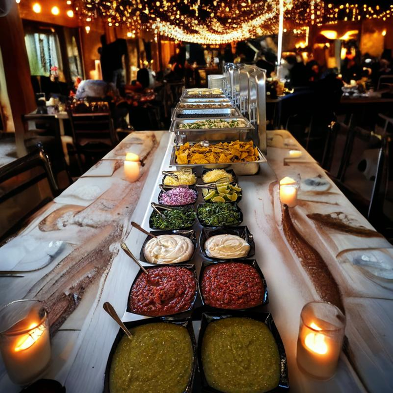 FatTomato_Wedding Buffet setup