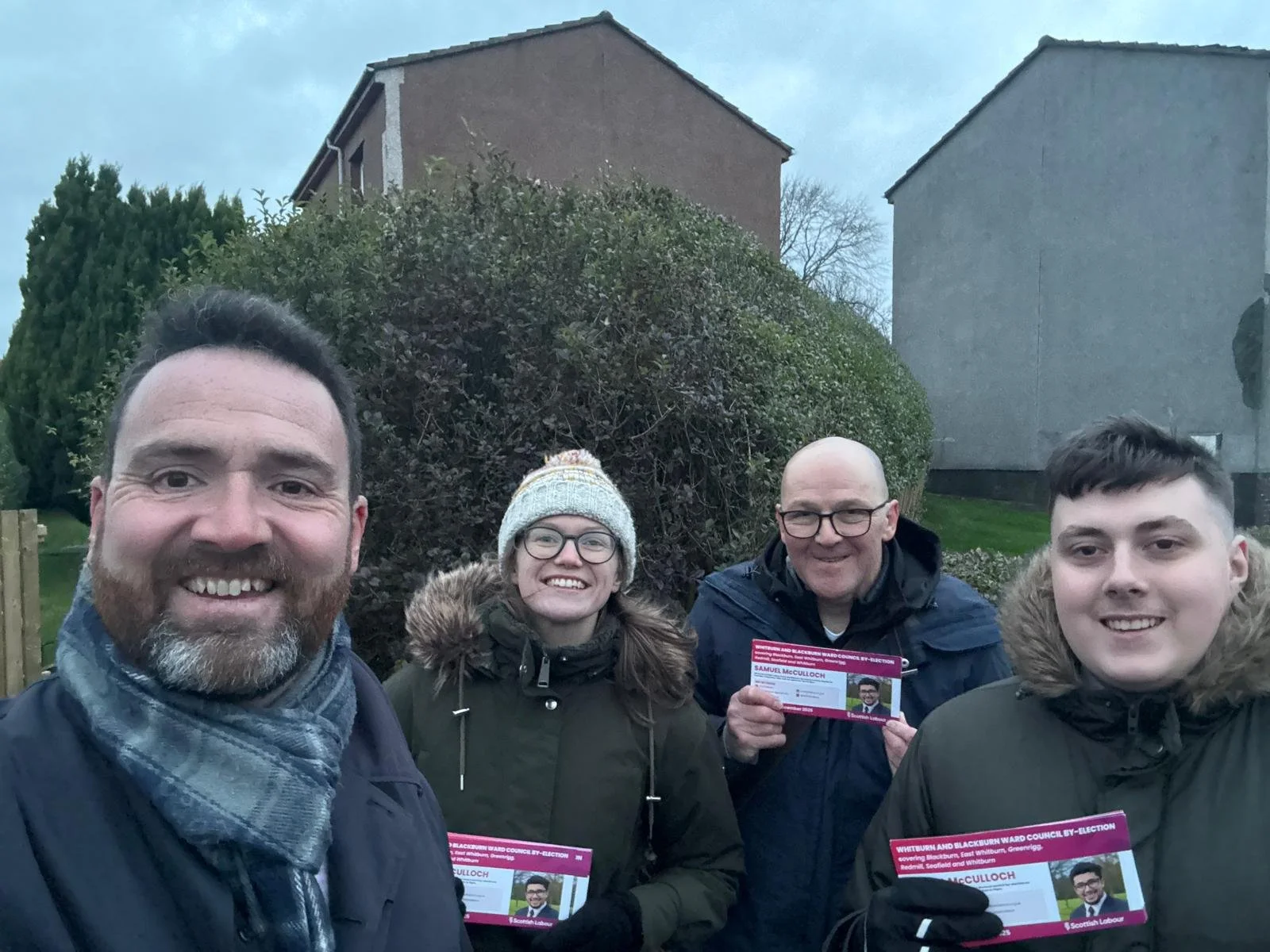 A West Lothian Council  by-election will take place this Thursday, 11 December, to elect a new councillor for the Whitburn and Blackburn ward. Polls will be open from 7am to 10pm.

I&rsquo;ve been out supporting @scottishlabour's candidate, @sam4whit
