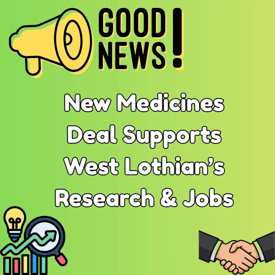 West Lothian is already home to amazing life sciences and pharmaceutical jobs that play a big role in supporting our local economy.

The recent UK-US medicines deal is great news for our community, as it will help protect the jobs we have and create 