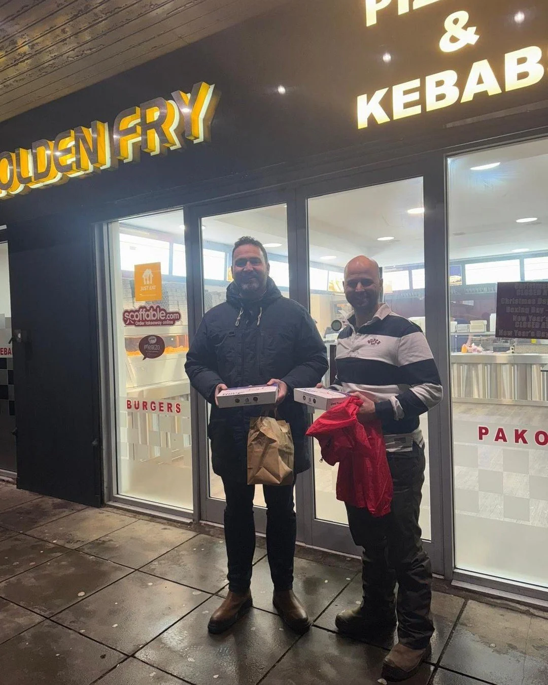 Local businesses are at the heart of our communities.

After getting my steps in during a street surgery in Fauldhouse, I recharged at the Golden Fry with Jordan Stokoe. It&rsquo;s a brilliant local chippy and a real fixture in the community. I can h