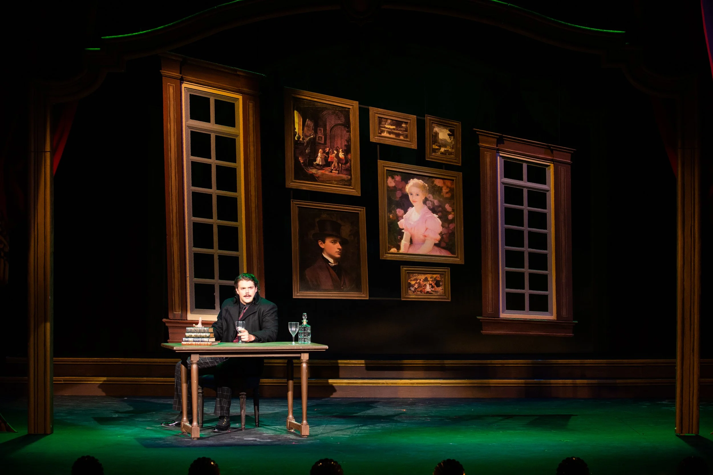 "Mystery of Edwin Drood" Windows and Paintings

Scenic Design: Ian Loveall
Photo: Amy Peterson