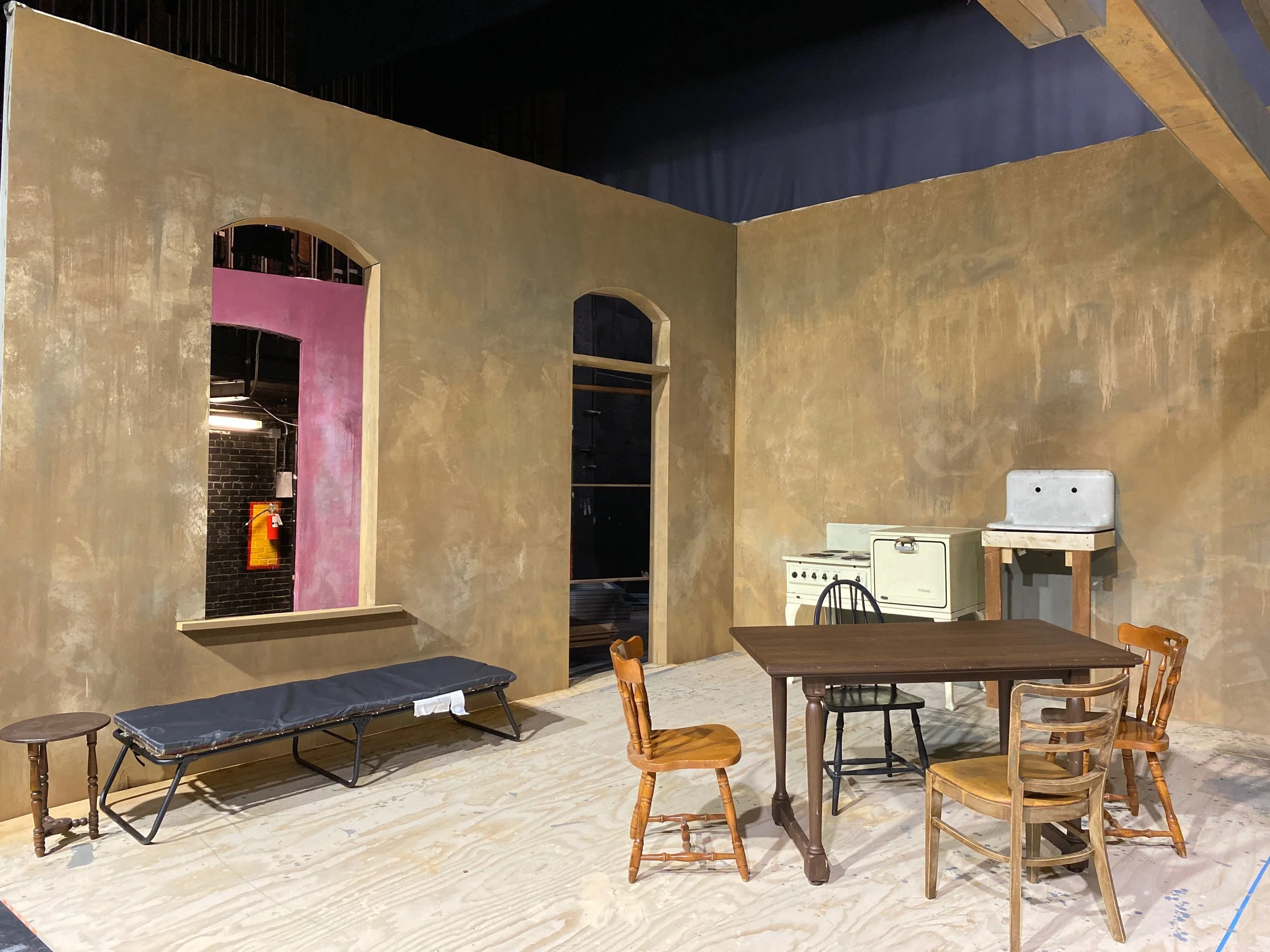 "A Streetcar Named Desire" set progress

Scenic Designer: Brian Clinnin