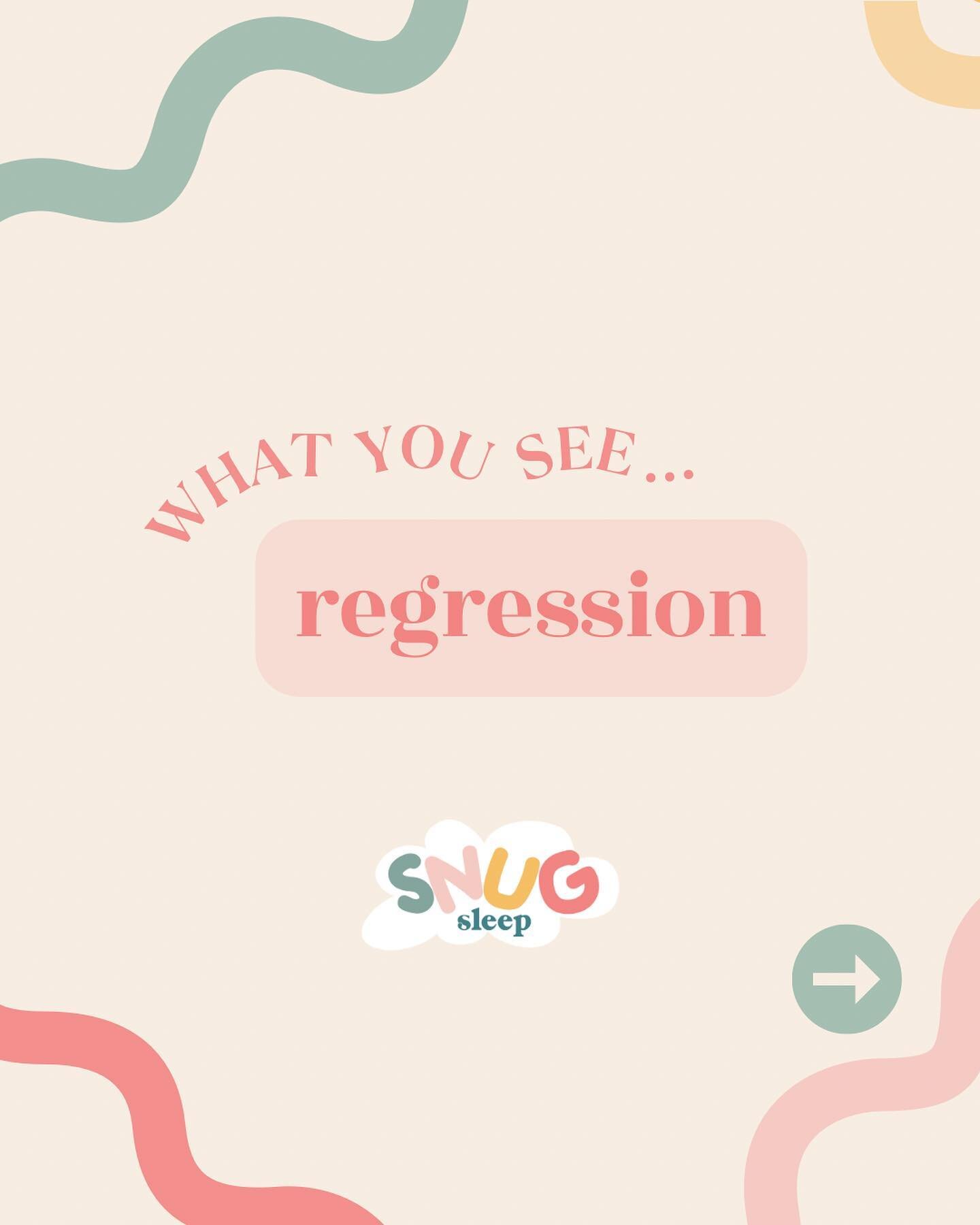 💥 SLEEP 'REGRESSIONS'

Yep, I'm going there. 

Let me reassure you, that you do not need to sleep train to get through a sleep 'regression'. 

ALL babies who experience them -all over the World, and throughout all of history- get through them and mo