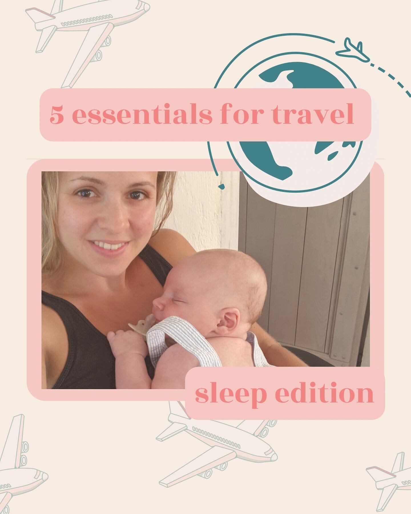 ✈️ 5 SLEEP ESSENTIALS FOR TRAVEL 

☀️ I've done enough travelling with little ones to know that certain things MAKE LIFE EASIER. 

That's why I've put this post together. A few of my travel essentials to support sleep for the littlest in the gang! 

