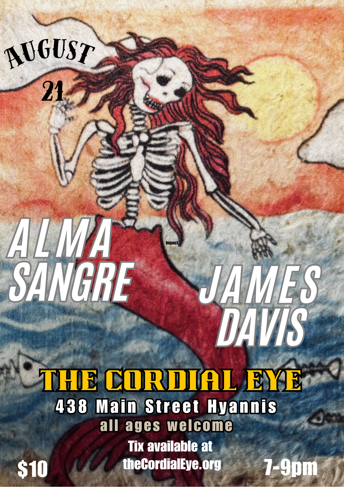 Alma Sangre and James Davis