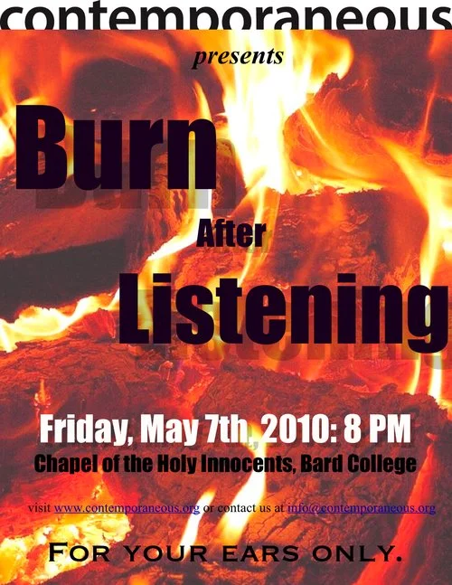 Burn After Listening