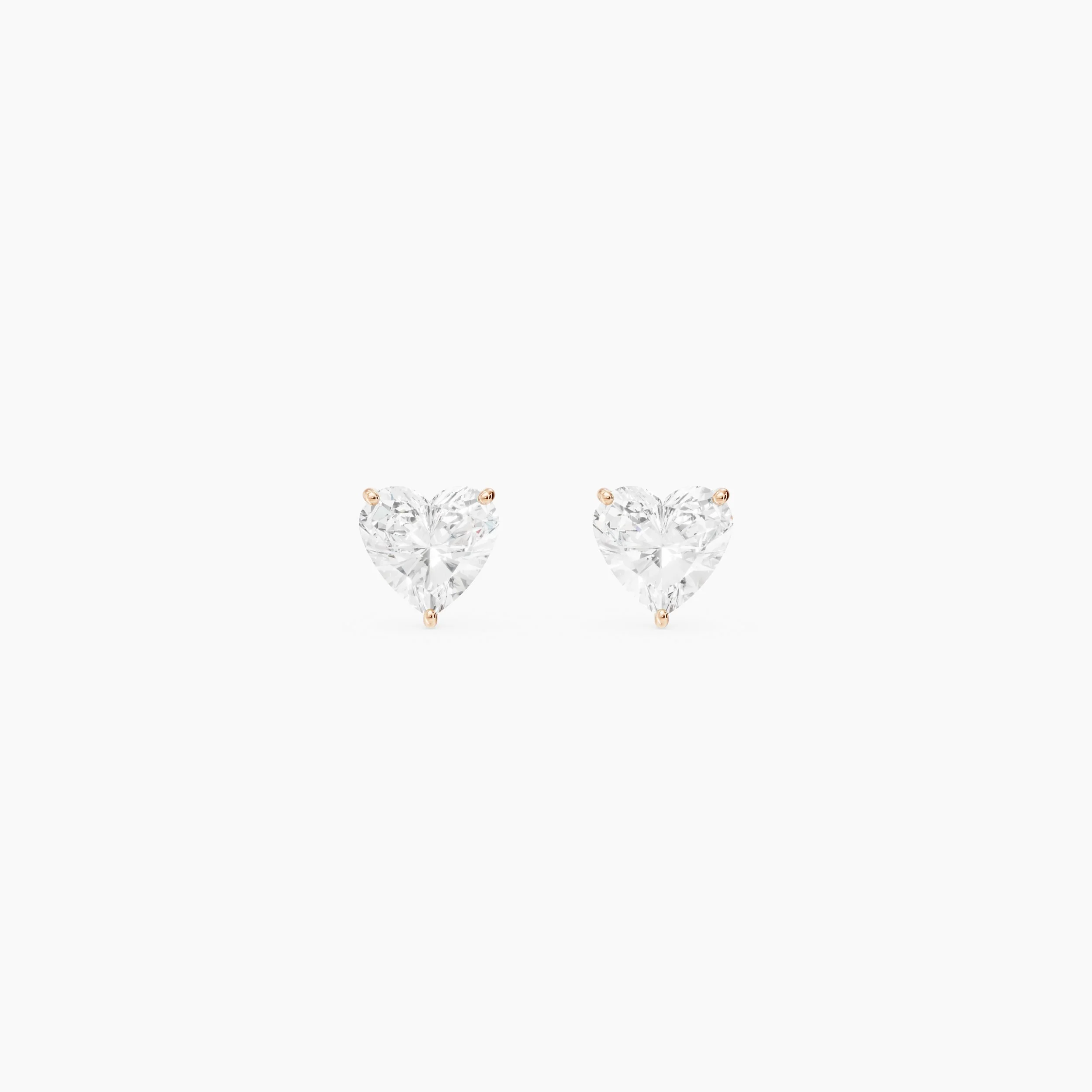 Heart Studs