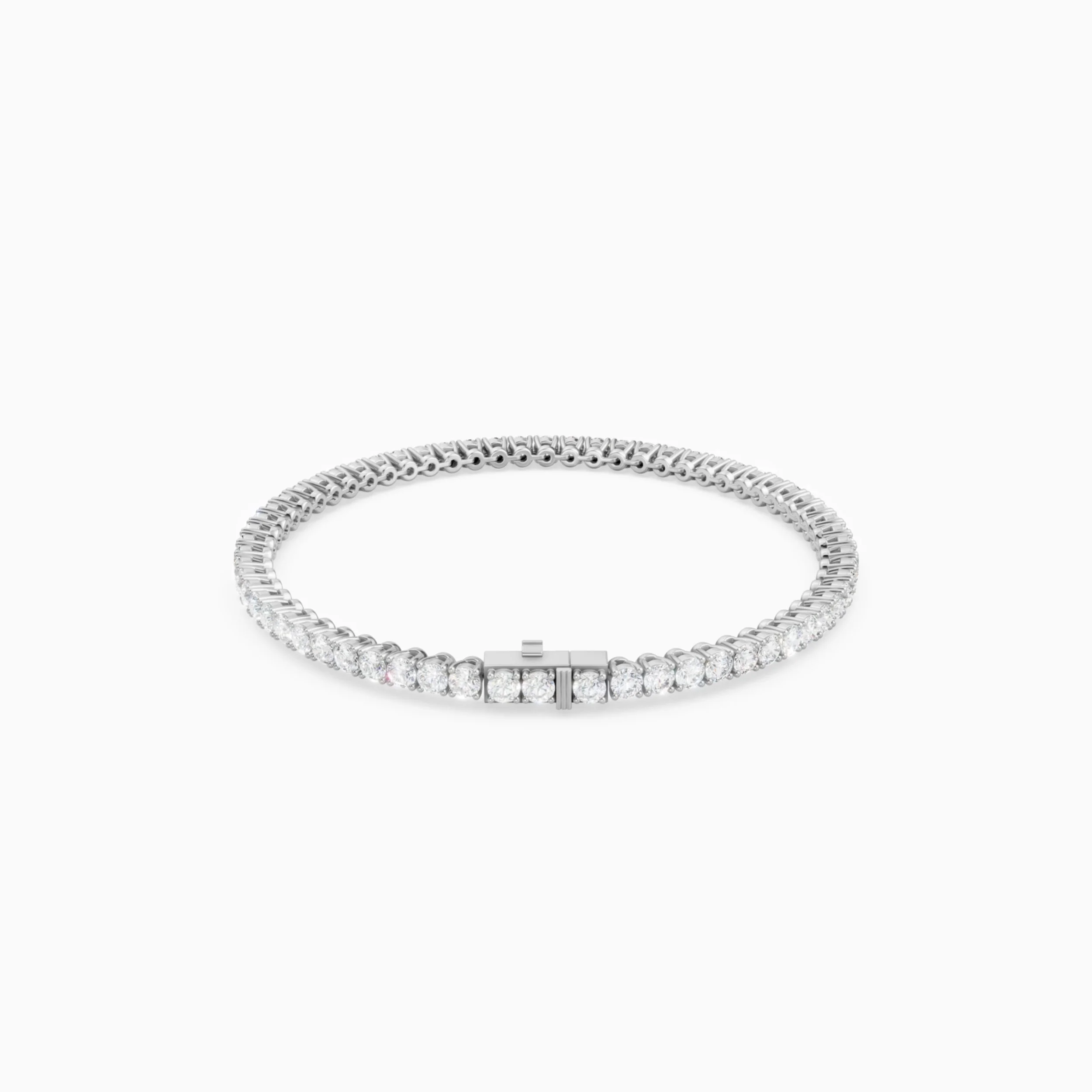 Round Tennis Bracelet