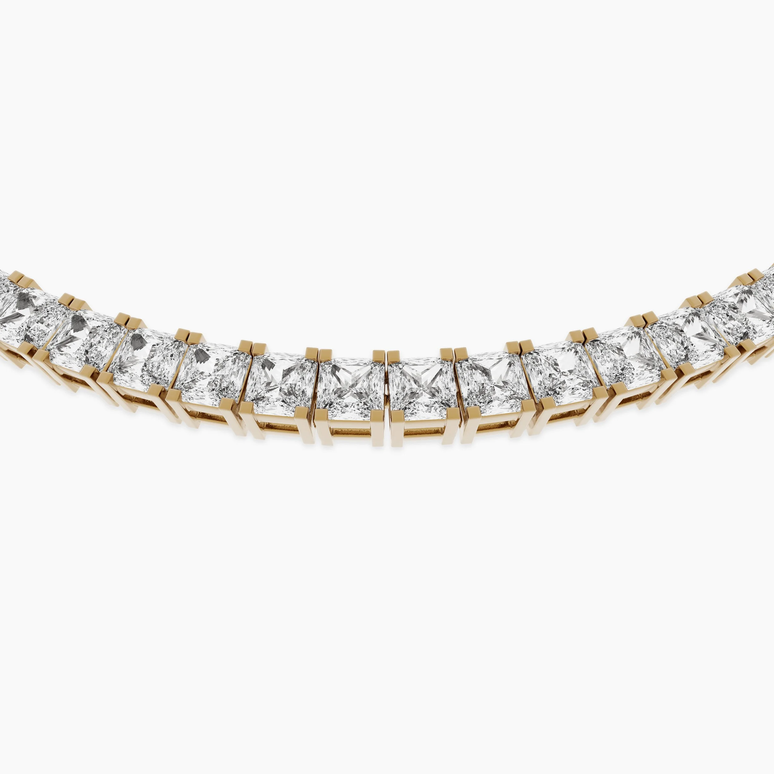 Princess Cut Chain Yellow Gold Angle 2.jpg