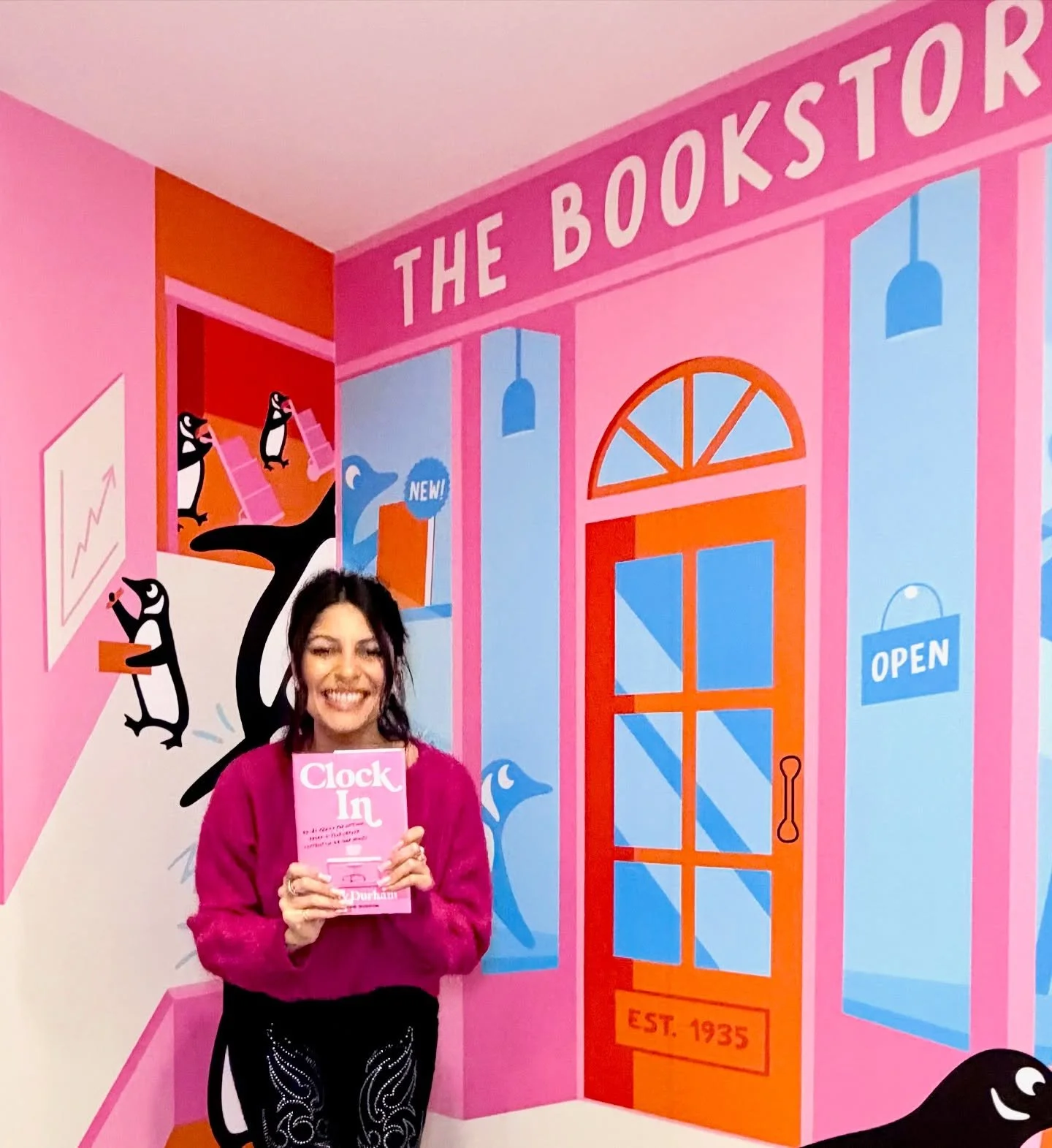 When hard work, dedication, and strategy pay off. We&rsquo;re thrilled to share the cover of @emily.the.recruiter&rsquo;s upcoming book, Clock In: No BS Advice For Getting Ahead in Your Career (Without Losing Your Mind) Available NOW for pre-order ah