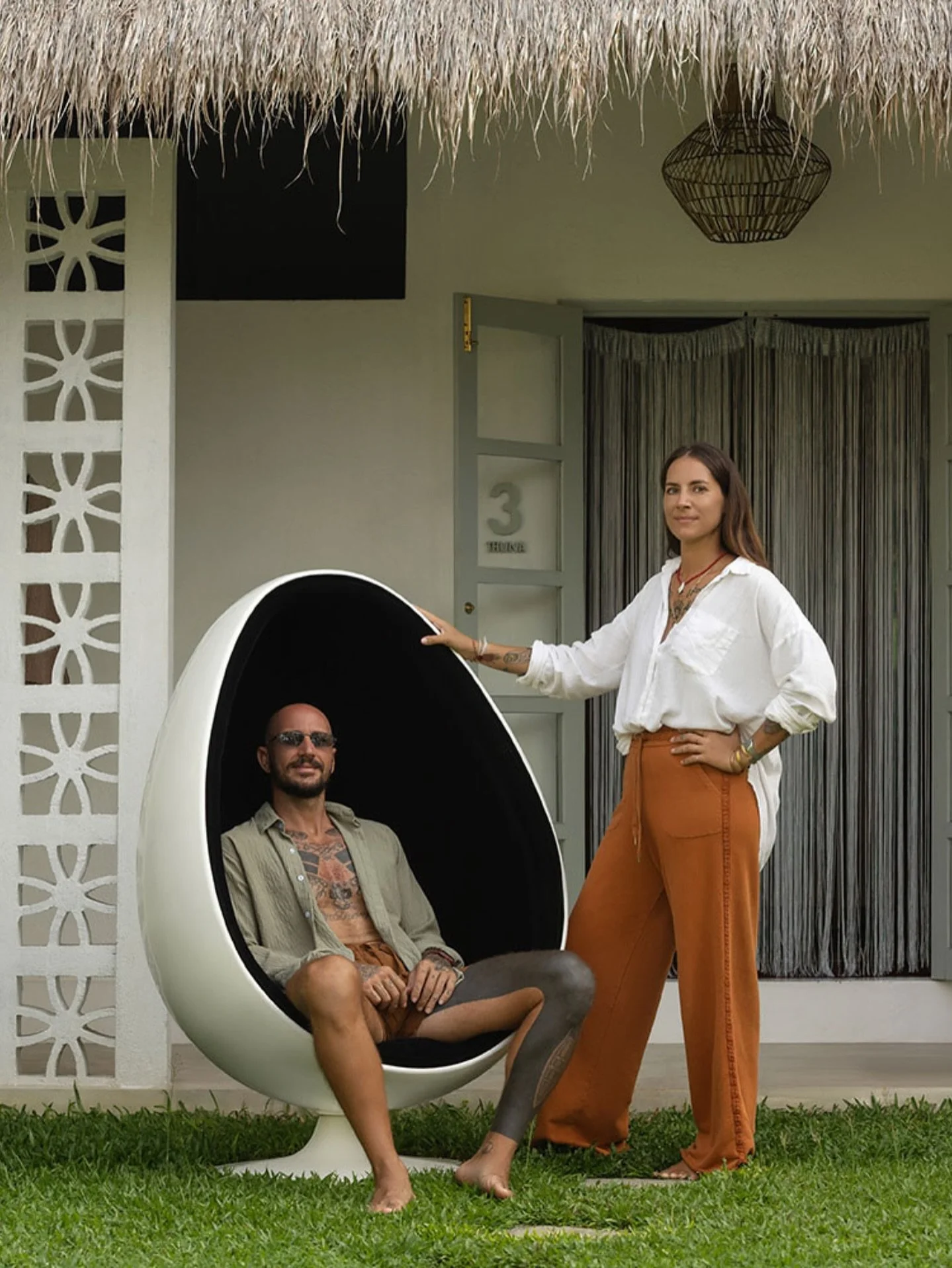 Before Casa Tikiri, there was just us.

Two people, a wild idea, and the dream of creating a place that felt like home.

What you see now is not just a hotel, but the extension of our world, made of light, design, and the simple joy of slow living.

