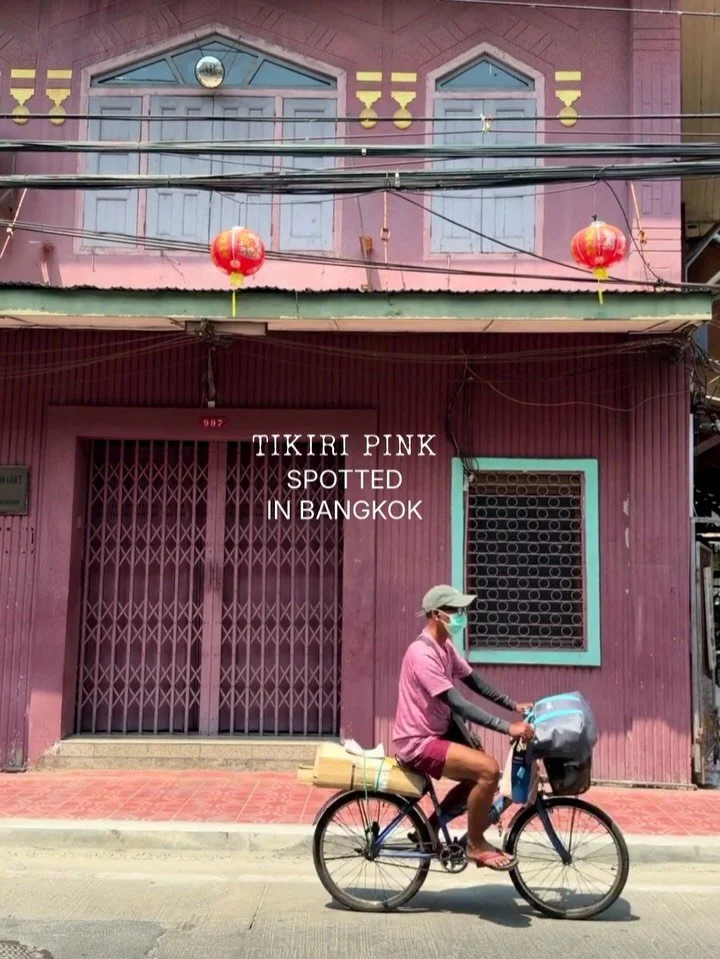 TIKIRI PINK, spotted in Bangkok.
Where we go when we&rsquo;re in the city.

Each slide has its own caption. Swipe, and read them all.
Save our favourite places for your next trip.

#TikiriPink #CasaTikiri #BangkokTravel #BangkokGuide #ThailandTravel
