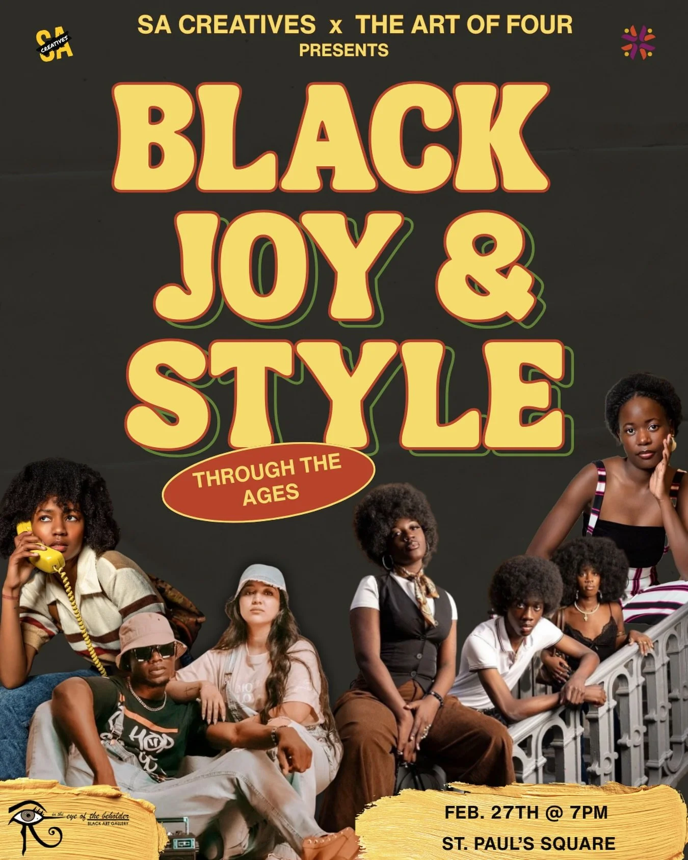 🎞️✨ THEMED EVENT: Come dressed in your favorite era of style.

From Harlem Renaissance elegance to 90s streetwear, from disco glam to modern-day brilliance. We&rsquo;re celebrating Black Joy &amp; Style Through the Ages.

Join us at historic St. Pau
