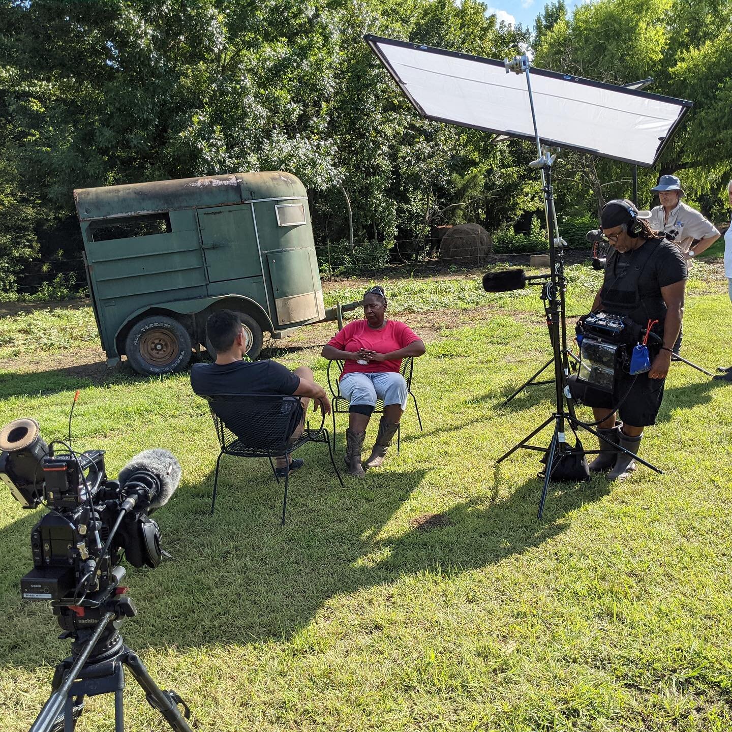 Lowndes County, AL resident &amp; @bbuwp member, Perman Hardy speaks with CBS&rsquo;s Adam Yamaguchi about her experience with a failing septic system that caused waste to back-up into her house through the toilets, tub, and sinks. #wastelandseries #