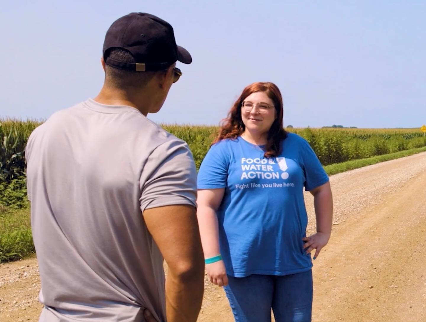 Emma Schmit, a Calhoun Co. native &amp; organizer with @foodandwaterwatch has witnessed her home turn into a sacrifice zone because farmers are working &ldquo;within a system that was created specifically to benefit corporations rather than a system 