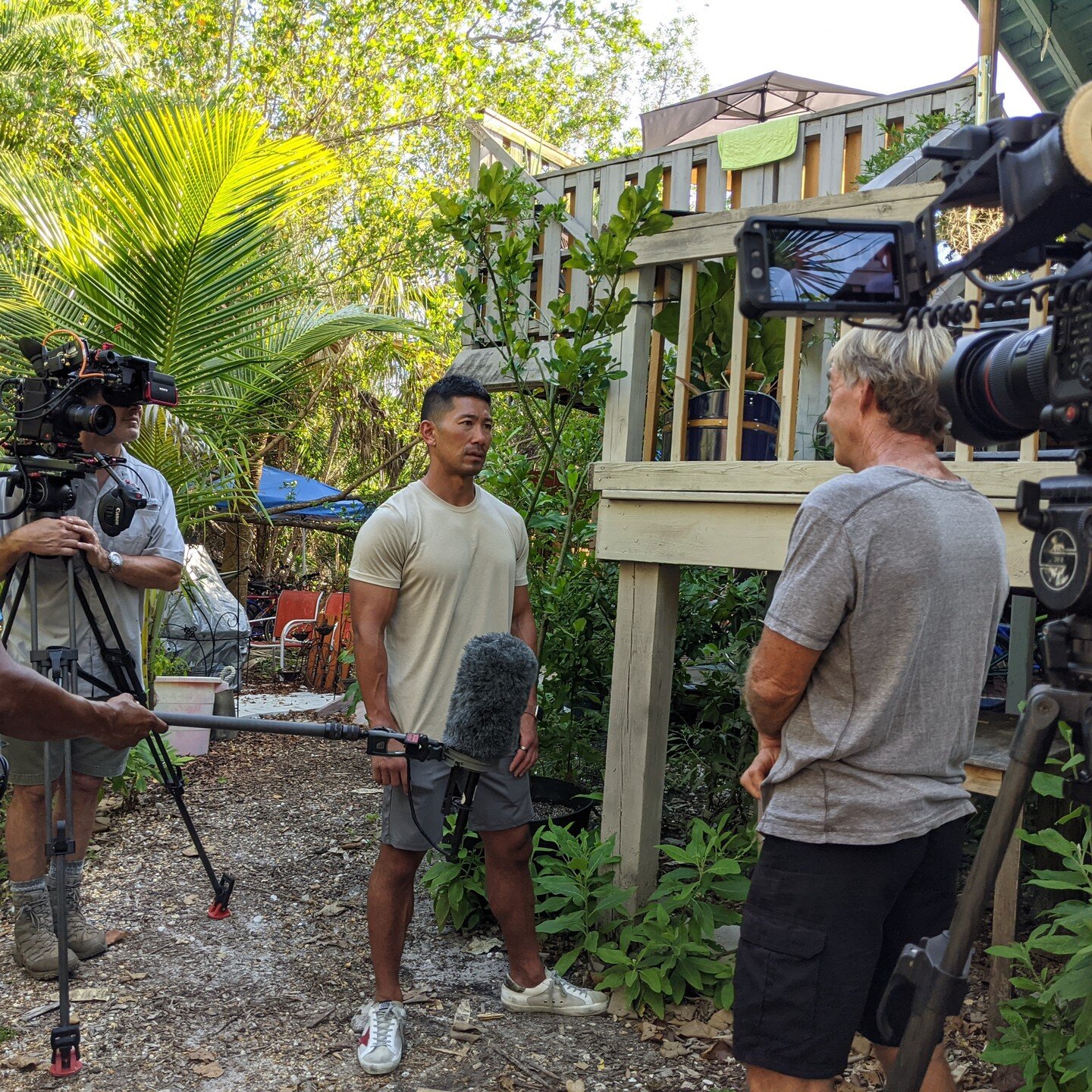 SW Florida resident Mark Thompson talks with CBS&rsquo;s Adam Yamaguchi about the toilet effect in the waters around Sanibel. Mark experiences burning eyes, ears, &amp; lips whenever he swims during a red tide. WASTELAND: Florida, paints a picture of