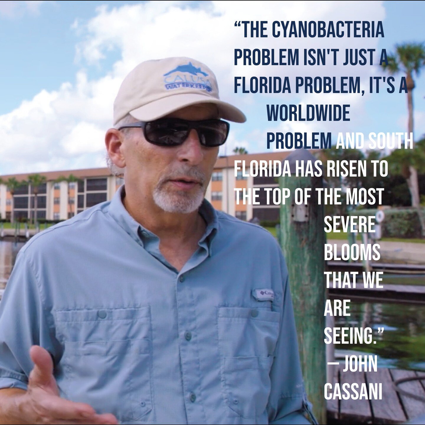 Ecologist and Calusa Waterkeeper John Cassani has witnessed three significant algae blooms since 2016. Over the past decade, in the Caloosahatchee estuary, he&rsquo;s seen about twice the frequency of blooms over the previous decade. #wastelandseries