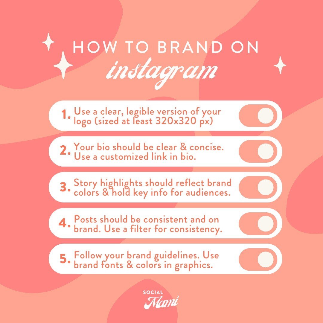 🗣 We can't stress this enough. Branding is EVERYTHING! What does this mean? ⬇️

🚫 It's not just about stamping your logo on every single post
✔️It's about giving audiences a clear first impression of who/what you are

How do you do that? 
Instagram