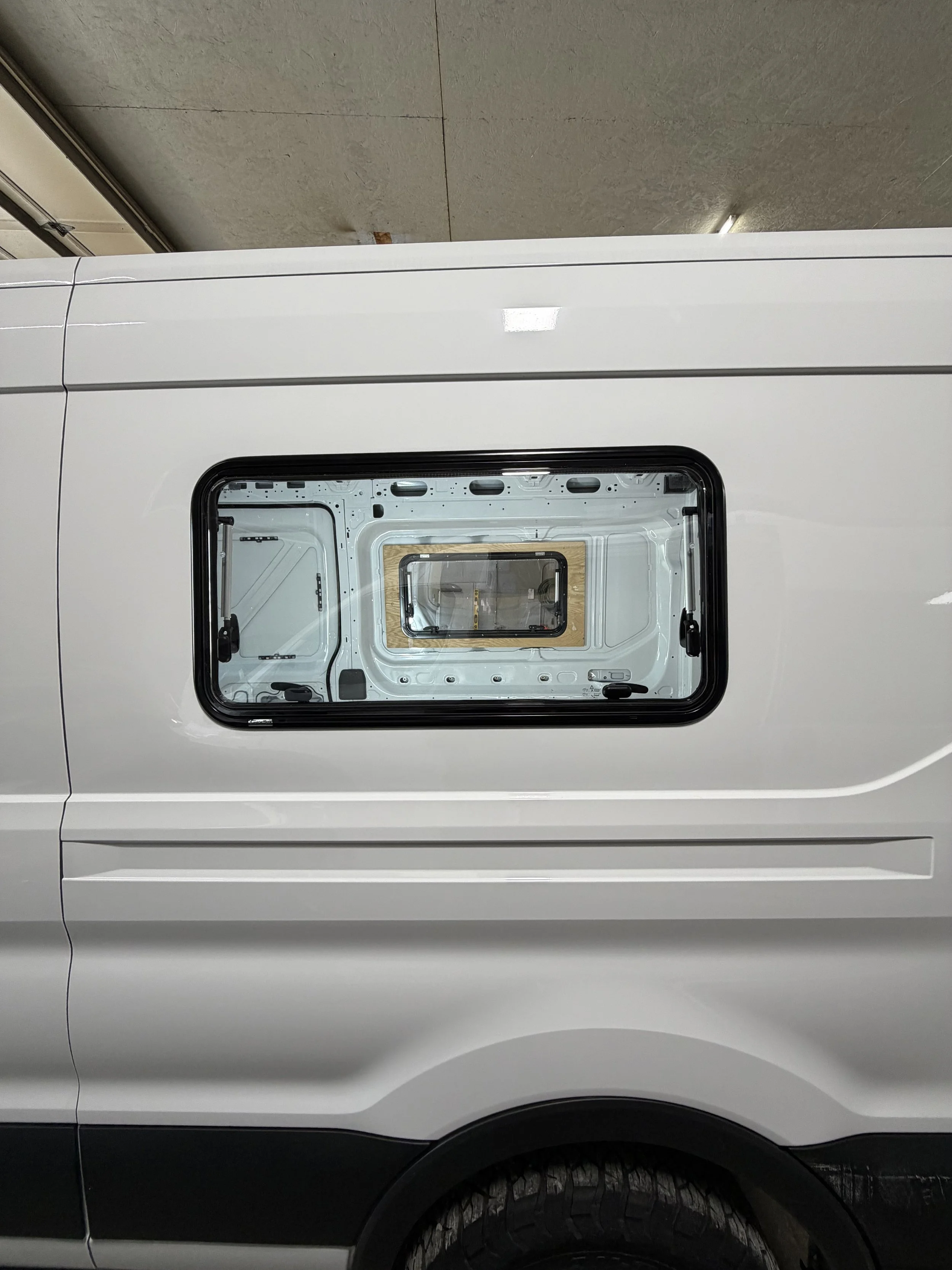 Tern Overland Window Install, Driver and Passenger Side