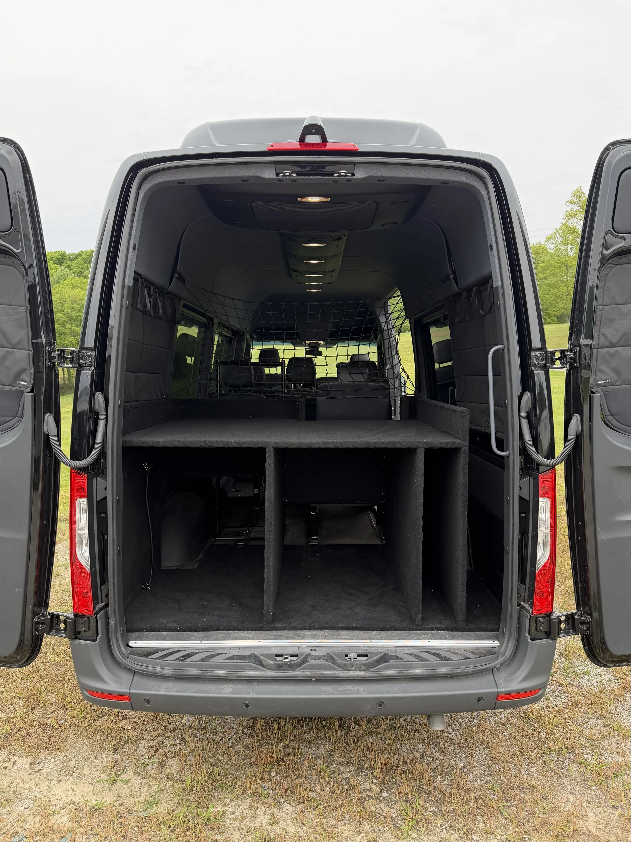 Mercedes Sprinter Van Traveling Band Customer Storage, Bluegrass