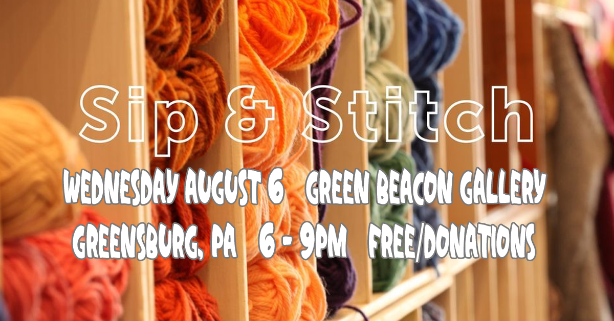 August Sip n' Stitch