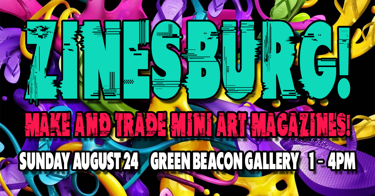 Zinesburg! Monthly Miniature Art Magazine Workshop