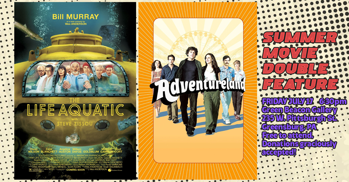 The Life Aquatic & Adventureland double feature  movie night