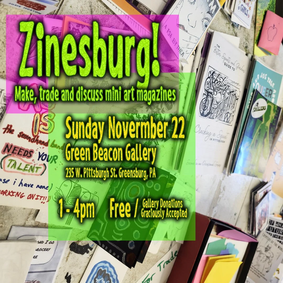 Zinesburg - mini art magazine making workshop!